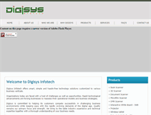 Tablet Screenshot of digisysinfotech.com